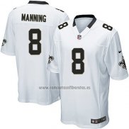 Camiseta NFL Game New Orleans Saints Manning Blanco