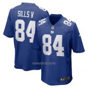 Camiseta NFL Game New York Giants David Sills V Azul