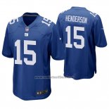 Camiseta NFL Game New York Giants Quadree Henderson Azul