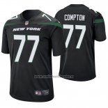 Camiseta NFL Game New York Jets Tom Compton Negro