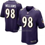 Camiseta NFL Game Nino Baltimore Ravens Williams Violeta