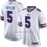 Camiseta NFL Game Nino Buffalo Bills Taylor Blanco