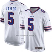 Camiseta NFL Game Nino Buffalo Bills Taylor Blanco