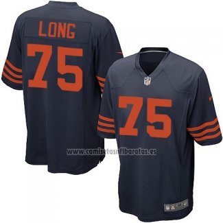 Camiseta NFL Game Nino Chicago Bears Long Azul