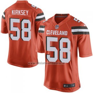 Camiseta NFL Game Nino Cleveland Browns Kirksey Naranja