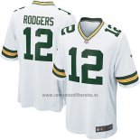 Camiseta NFL Game Nino Green Bay Packers Rodgers Blanco2