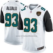 Camiseta NFL Game Nino Jacksonville Jaguars Alualu Blanco