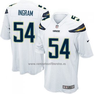 Camiseta NFL Game Nino Los Angeles Chargers Ingram Blanco