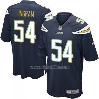 Camiseta NFL Game Nino Los Angeles Chargers Ingram Negro