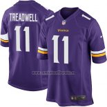 Camiseta NFL Game Nino Minnesota Vikings Treadwell Violeta