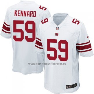 Camiseta NFL Game Nino New York Giants Kennard Blanco