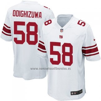 Camiseta NFL Game Nino New York Giants Odighizuwa Blanco