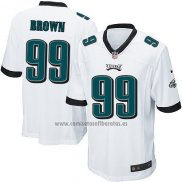 Camiseta NFL Game Nino Philadelphia Eagles Brown Blanco