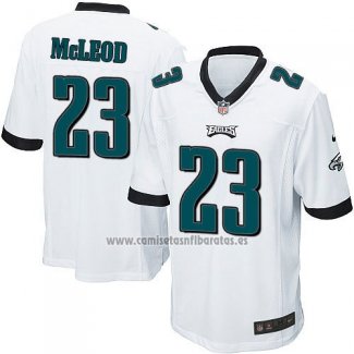 Camiseta NFL Game Nino Philadelphia Eagles McLeod Blanco