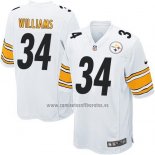 Camiseta NFL Game Nino Pittsburgh Steelers Williams Blanco