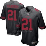 Camiseta NFL Game Nino San Francisco 49ers Sanders Negro