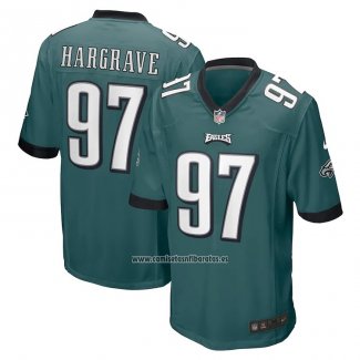 Camiseta NFL Game Philadelphia Eagle Javon Hargrave Verde