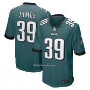 Camiseta NFL Game Philadelphia Eagles Craig James Verde