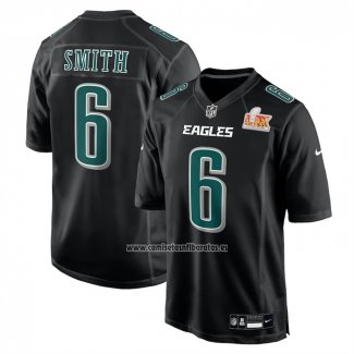 Camiseta NFL Game Philadelphia Eagles Devonta Smith Super Bowl LIX Negro