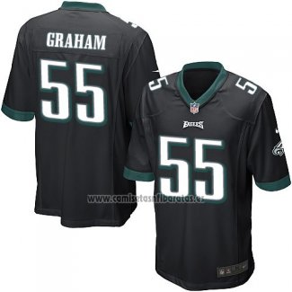 Camiseta NFL Game Philadelphia Eagles Graham Negro