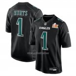 Camiseta NFL Game Philadelphia Eagles Jalen Hurts Super Bowl LIX Negro