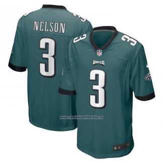 Camiseta NFL Game Philadelphia Eagles Steven Nelson Verde