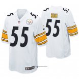 Camiseta NFL Game Pittsburgh Steelers Devin Bush Blanco