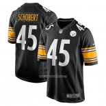 Camiseta NFL Game Pittsburgh Steelers Joe Schobert Negro