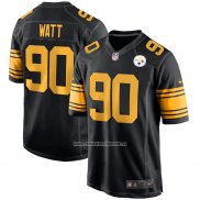 Camiseta NFL Game Pittsburgh Steelers T.j Watt Alterno Negro