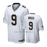 Camiseta NFL Game Saints Drew Brees Blanco