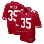 Camiseta NFL Game San Francisco 49ers Jared Mayden Rojo