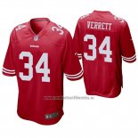 Camiseta NFL Game San Francisco 49ers Jason Verrett Rojo