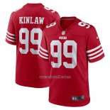 Camiseta NFL Game San Francisco 49ers Javon Kinlaw Rojo2