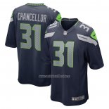 Camiseta NFL Game Seattle Seahawks Kam Chancellor Retired Azul