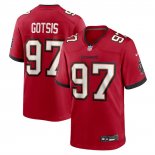 Camiseta NFL Game Tampa Bay Buccaneers Adam Gotsis Rojo