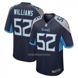 Camiseta NFL Game Tennessee Titans James Williams Azul