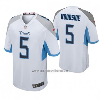 Camiseta NFL Game Tennessee Titans Logan Woodside Blanco