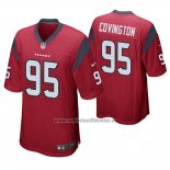 Camiseta NFL Game Texans Christian Covington Rojo
