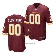 Camiseta NFL Game Washington Commanders Personalizada Rojo