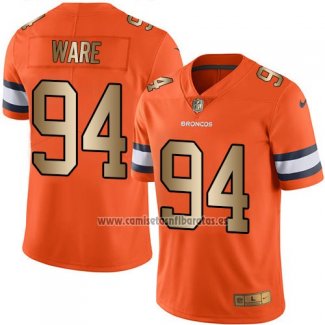 Camiseta NFL Gold Legend Denver Broncos Ware Naranja