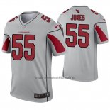 Camiseta NFL Legend Arizona Cardinals 55 Chandler Jones Inverted Gris