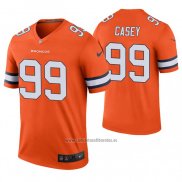 Camiseta NFL Legend Denver Broncos Jurrell Casey Naranja Color Rush