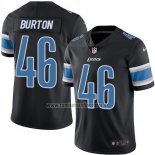 Camiseta NFL Legend Detroit Lions Burton Negro