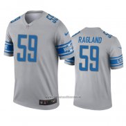 Camiseta NFL Legend Detroit Lions Reggie Ragland Inverted Gris