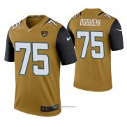 Camiseta NFL Legend Jacksonville Jaguars Cedric Ogbuehi Bold Color Rush Oro