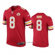 Camiseta NFL Legend Kansas City Chiefs Matt Moore Rojo Color Rush