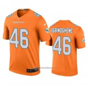 Camiseta NFL Legend Miami Dolphins Noah Igbinoghene Naranja Color Rush