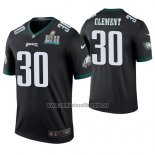 Camiseta NFL Legend Philadelphia Eagles Corey Clement Negro Super Bowl Lii Champions Color Rush