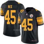 Camiseta NFL Legend Pittsburgh Steelers Nix Negro