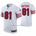 Camiseta NFL Legend San Francisco 49ers Jordan Matthews Blanco Color Rush